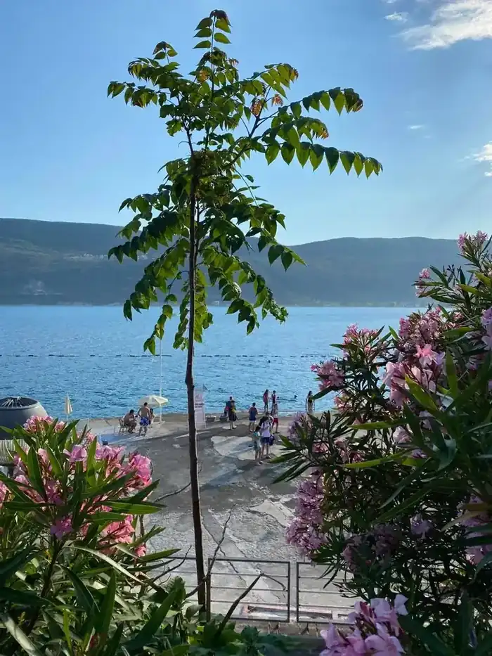 Adrianmeren ranta Montenegrossa hyvinvointimatkan kohteena